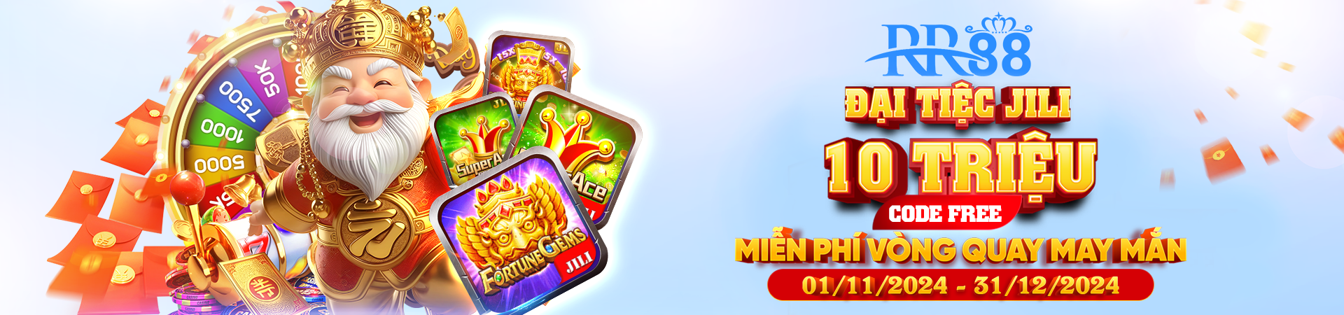 Vòng quay may mắn rr88